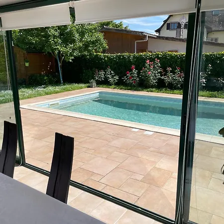 Belle Avec Piscine Proche De Geneve Villa *